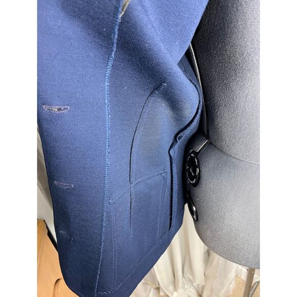 Butte knit Sailing Jacket knit 1950s navy white - Picture 8 of 10